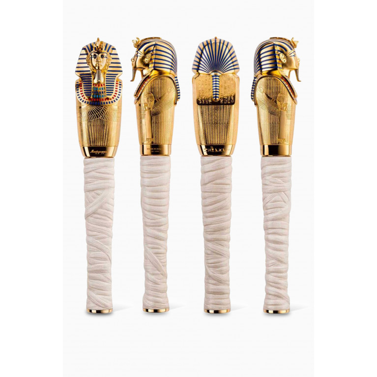 Montegrappa - Tutankhamun Fountain Pen in Gold Vermeil