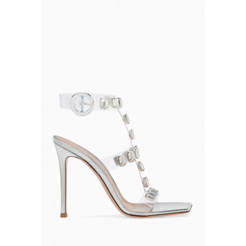 Gianvito Rossi - Jewel Strap Sandals in Plexi