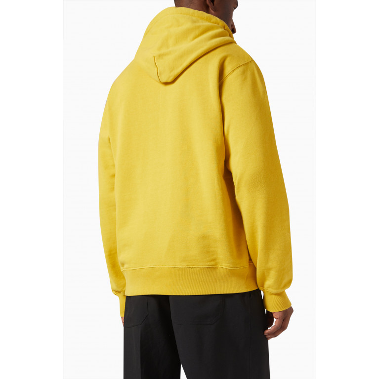 Ambush - Multi-Drawcords Hoodie in Fleece Yellow