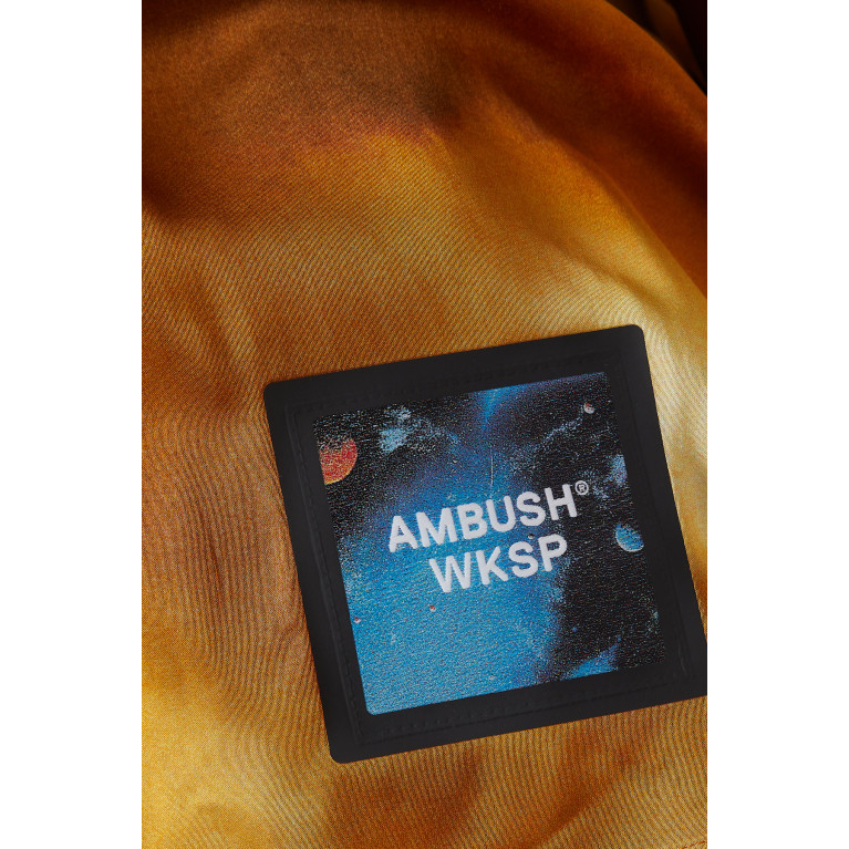 Ambush - All-over Print Bowling Shirt in Viscose