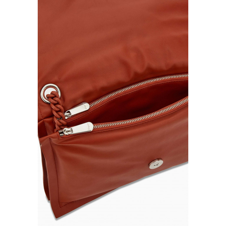 Ferragamo - Viva Bow Shoulder Bag in Leather