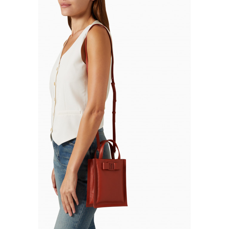 Ferragamo - Viva Bow Mini Bag in Leather