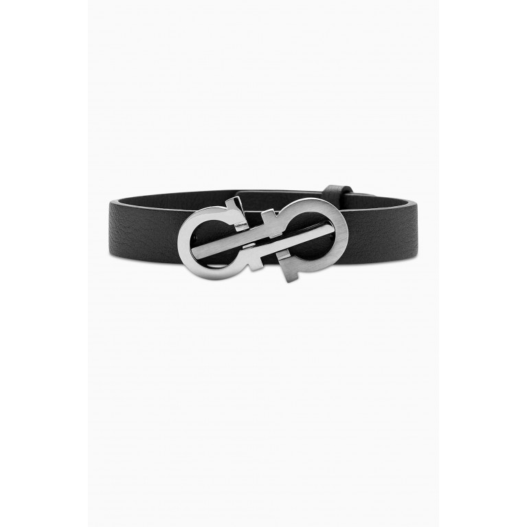 Ferragamo - Gancini Bracelet in Leather