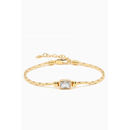 Luv Aj - Camille Chain Bracelet in Gold-plated Brass