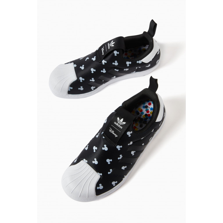 adidas Originals - x Disney Mickey Mouse Superstar 360 Sneakers in Recycled Materials