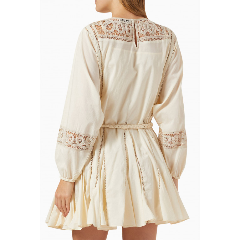 RHODE - Ella Mini Dress in Cotton
