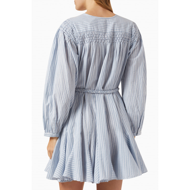 RHODE - Cora Mini Dress in Cotton