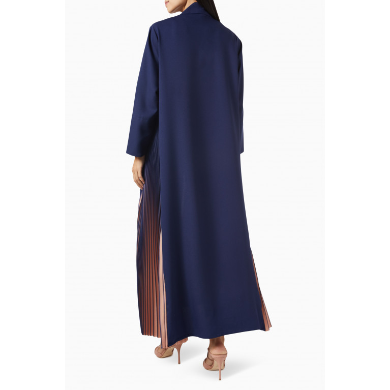 LAMMOUSH - Contrast Pleated Abaya
