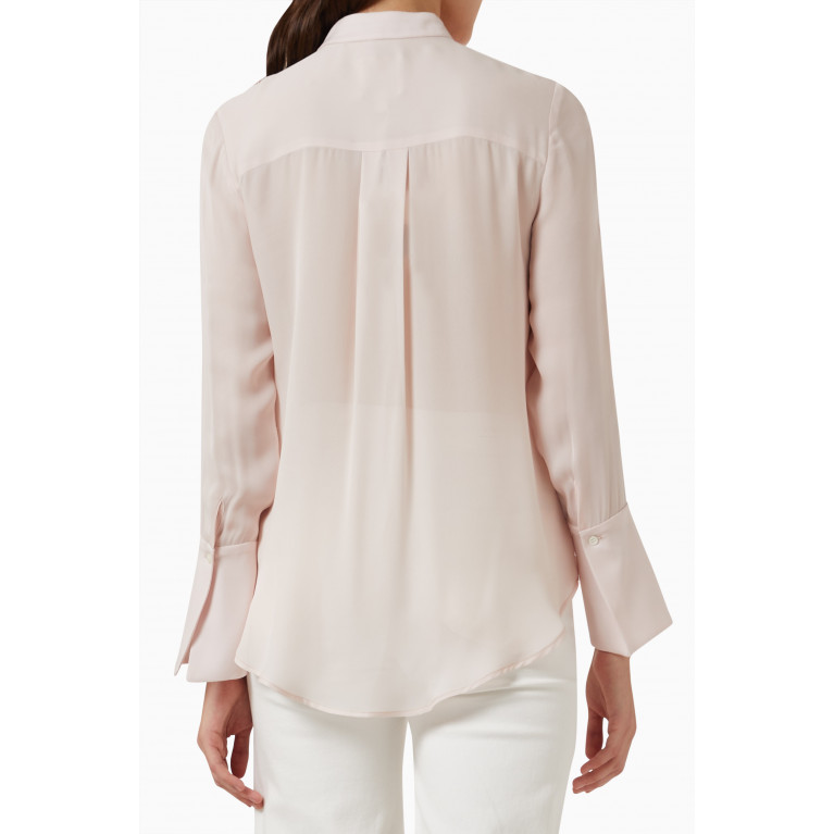 TWP - Kimmie Ruffled Shirt in Silk-georgette