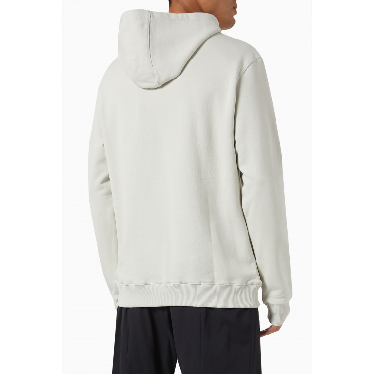 A-Cold-Wall* - Foil Grid Hoodie in Cotton