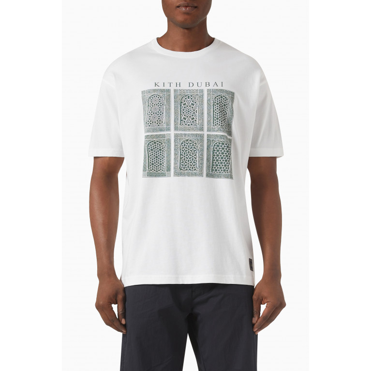 Kith - Dubai Arches T-shirt in Cotton