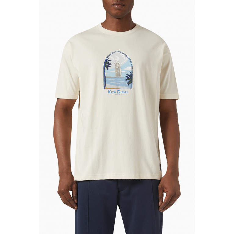 Kith - Dubai Beachfront T-shirt in Cotton