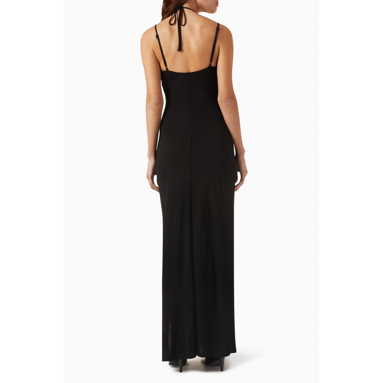 Frame - Strappy Maxi Dress in Knit