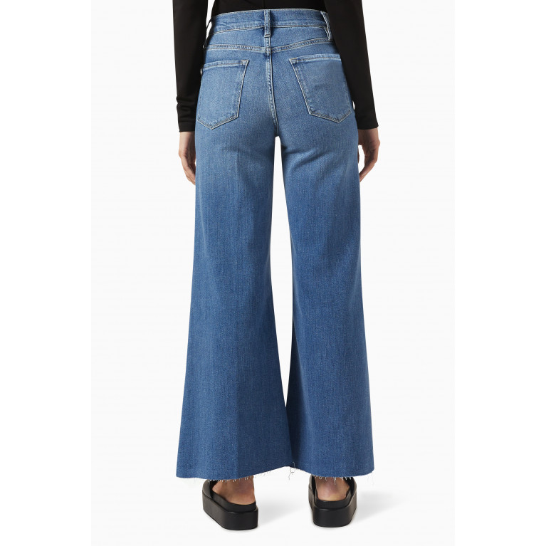 Frame - Le Palazzo Cropped Jeans in Denim