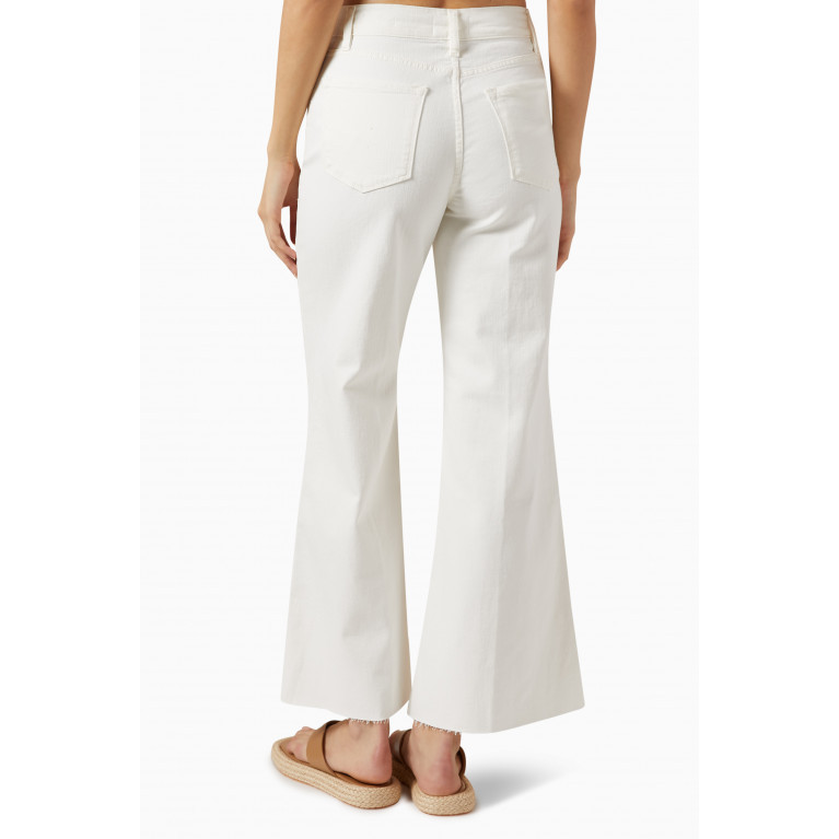 Frame - Le Palazzo Crop Jeans in Organic Cotton