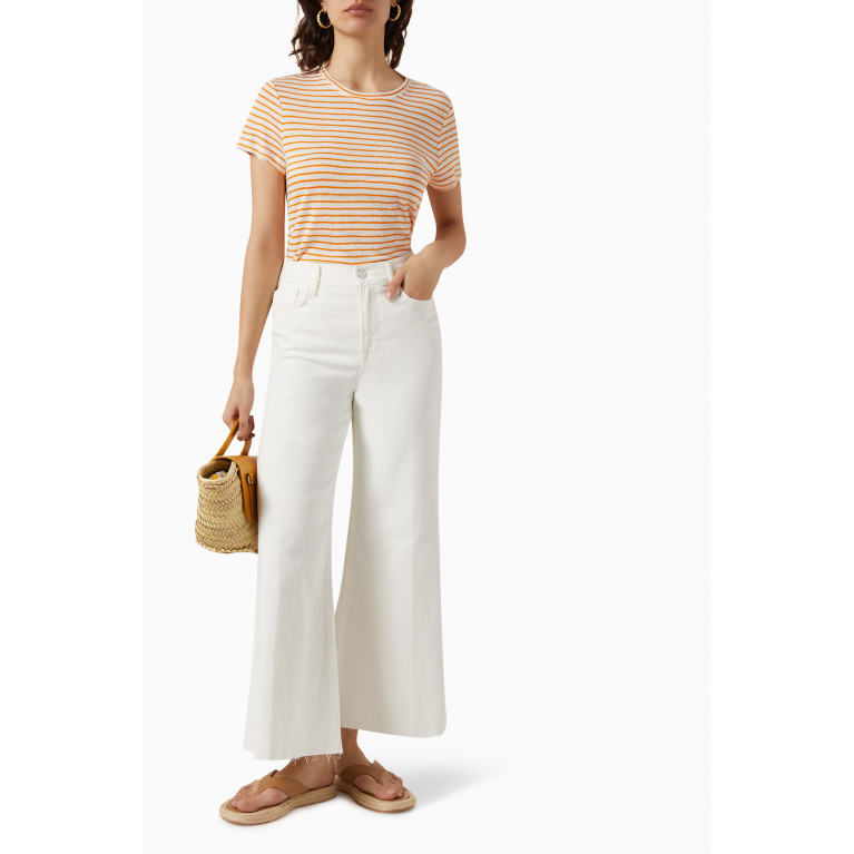 Frame - Le Palazzo Crop Jeans in Organic Cotton