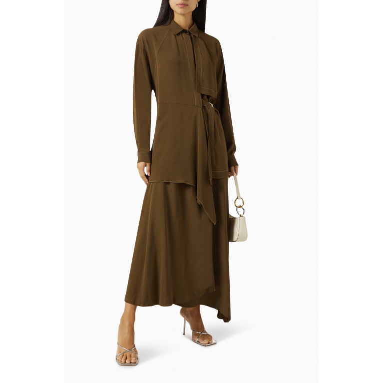 BAQA - Belted Tunic Shirt in Viscose