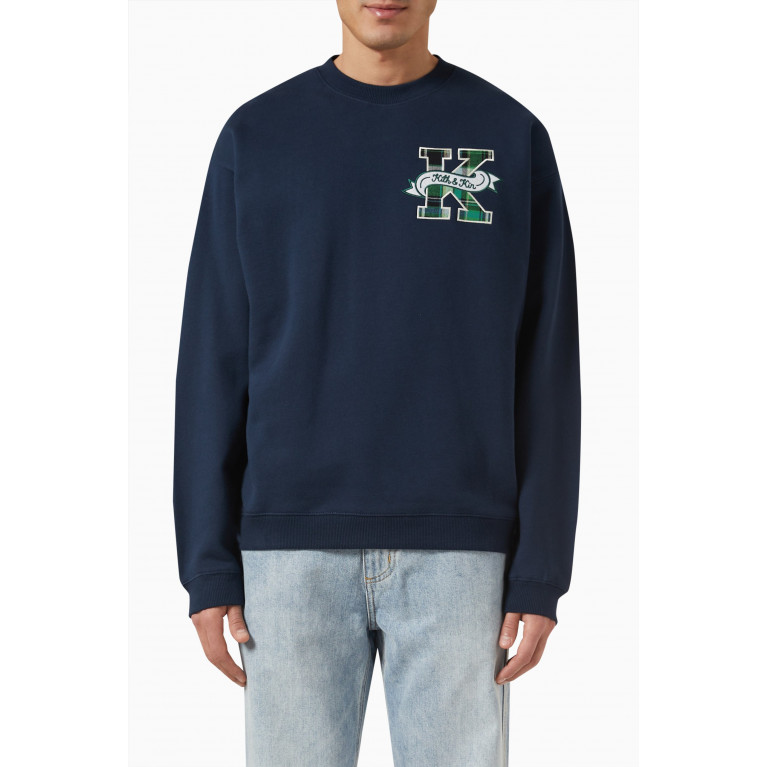 Kith - Collegiate Sweatshirt in Cotton Blue