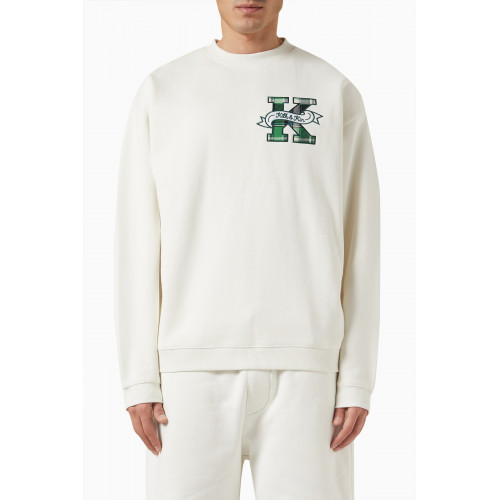 Kith - Collegiate Sweatshirt in Cotton Neutral
