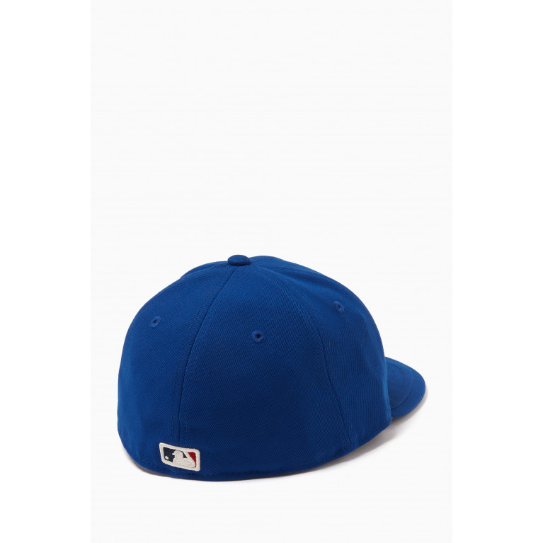 Kith - Kith & Kin Brim Low Pro Fitted Cap Blue