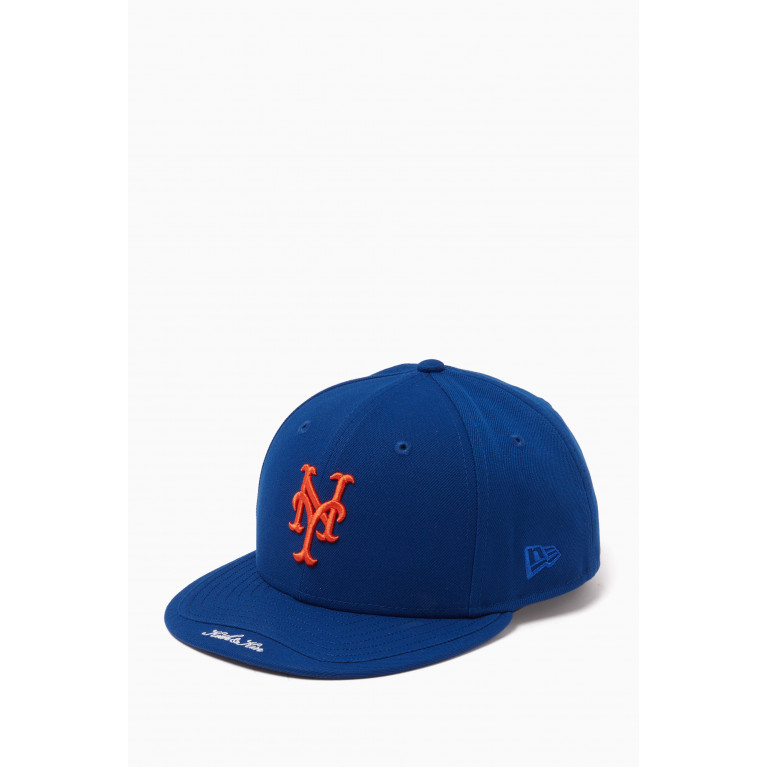 Kith - Kith & Kin Brim Low Pro Fitted Cap Blue