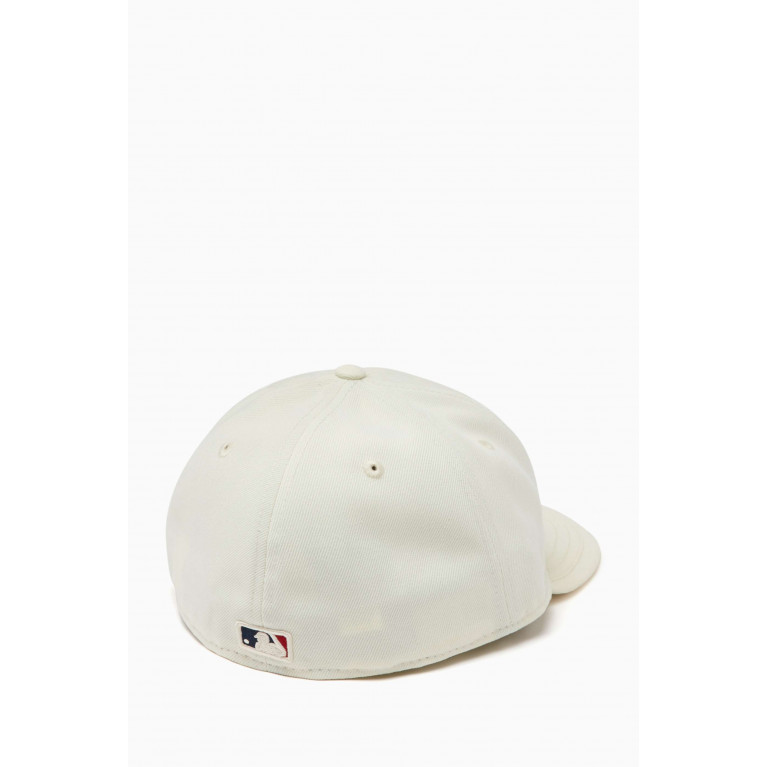 Kith - Kith & Kin Flat Brim Fitted Hat Neutral
