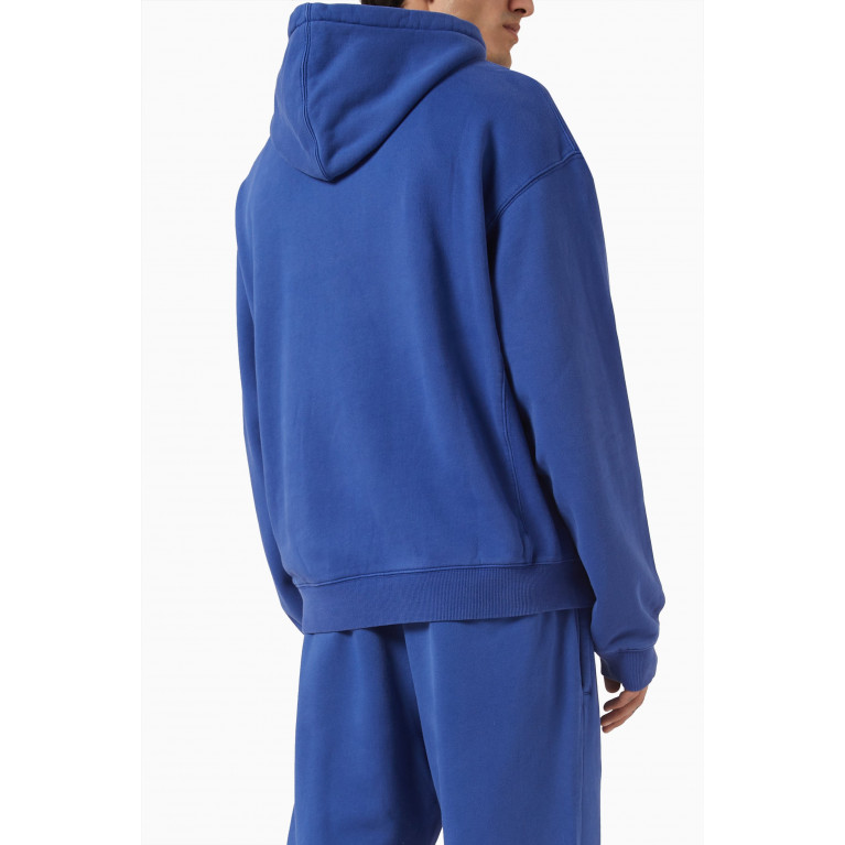 Kith - Williams III Hoodie in Cotton Fleece Blue