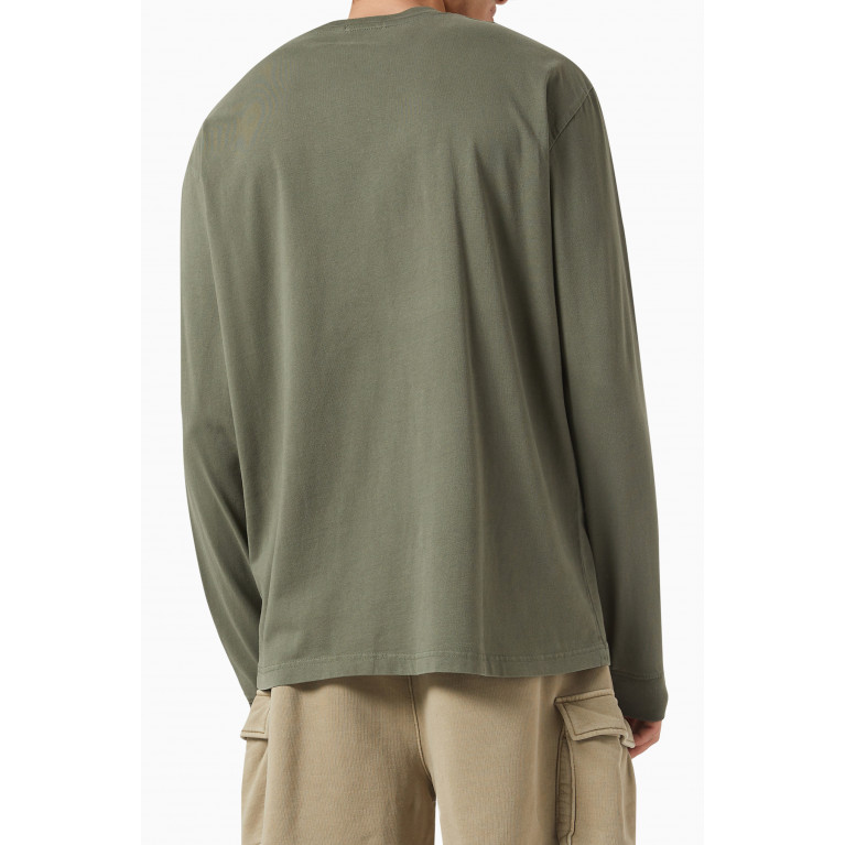 Kith - Lax T-shirt in Cotton Jersey Green