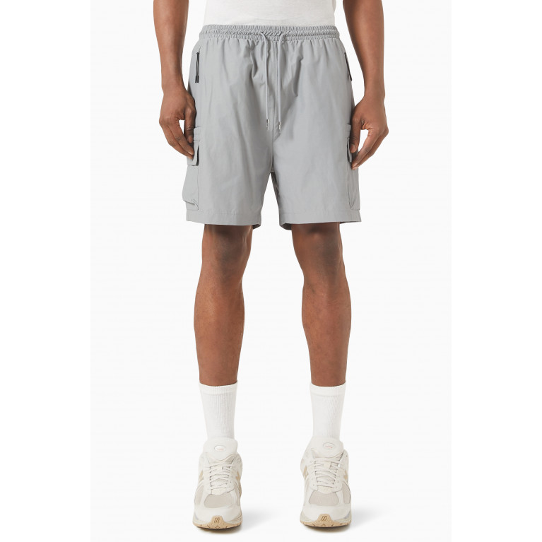 Kith - Wolcott Pocket Shorts in Cotton Grey