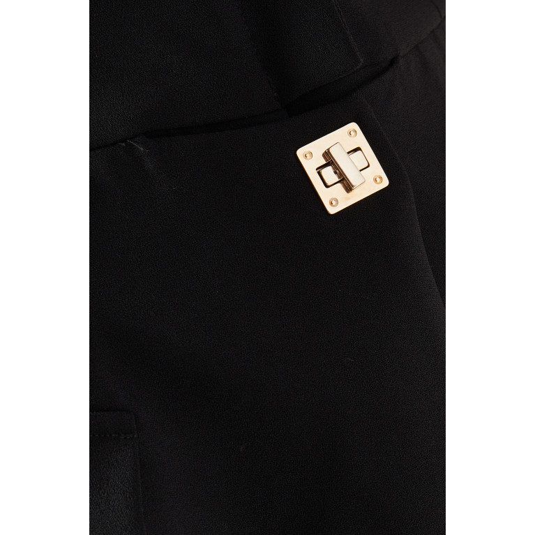 Mimya - Long-sleeved Jumpsuit Black