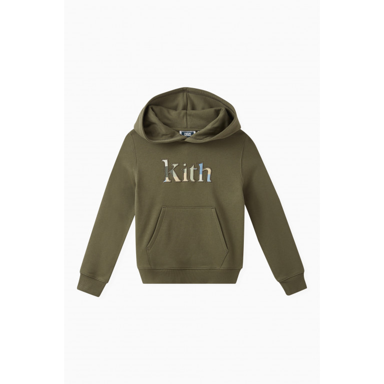 Kith - Logo Hoodie in Cotton