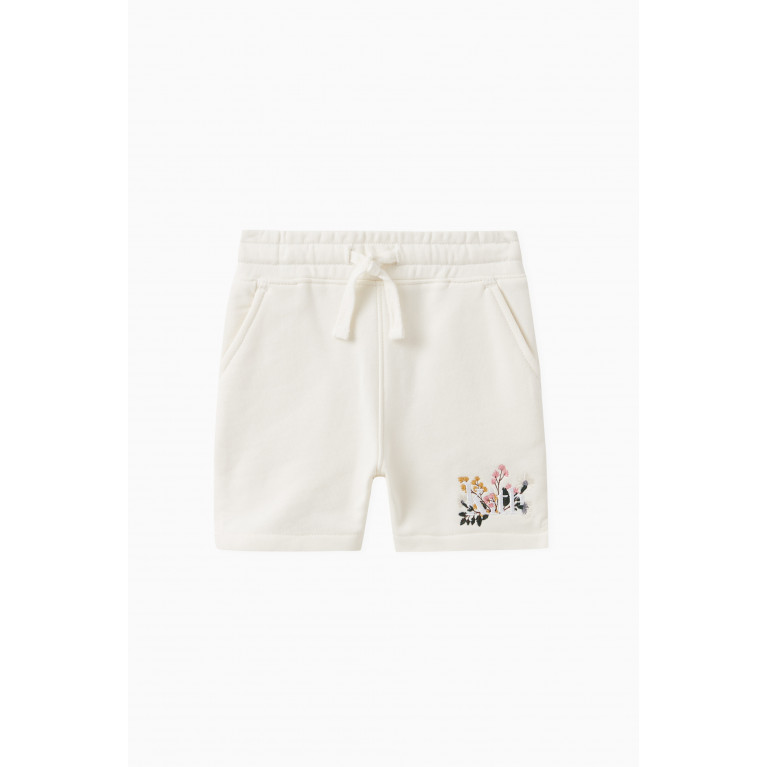 Kith - Floral Logo Shorts in Cotton