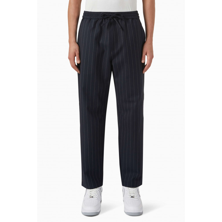 Kith - Pinstripe Woodpoint Pants Blue