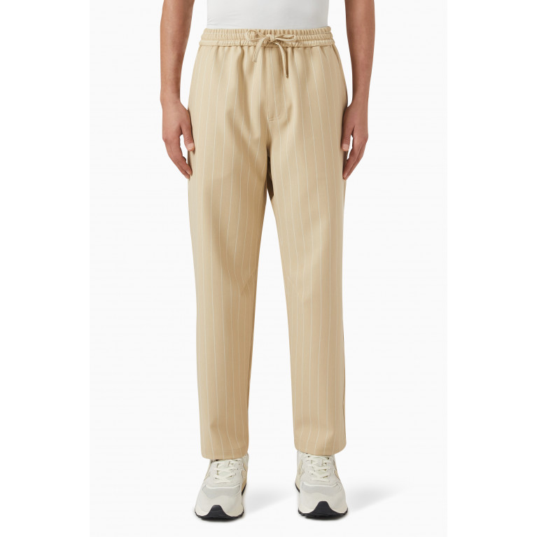 Kith - Pinstripe Woodpoint Pants Neutral