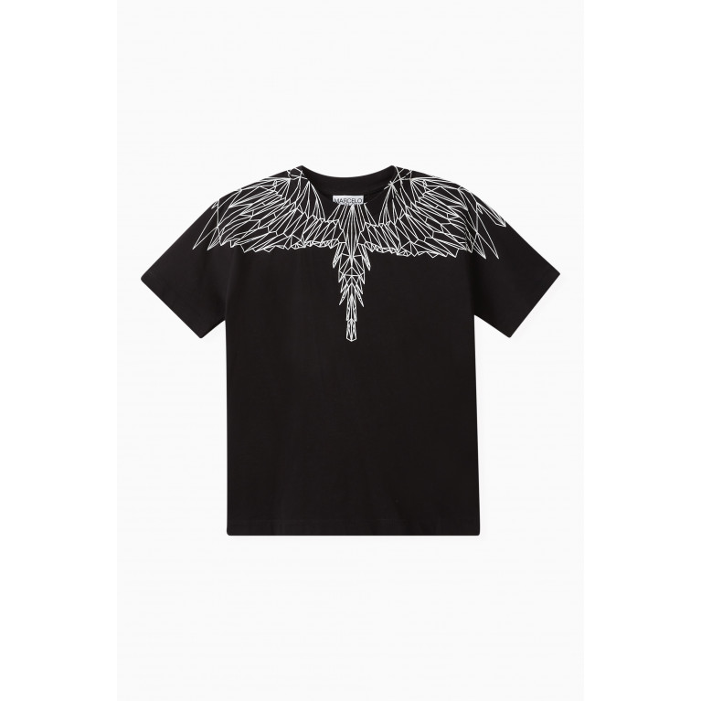 Marcelo Burlon - Triangle Wings T-shirt in Cotton