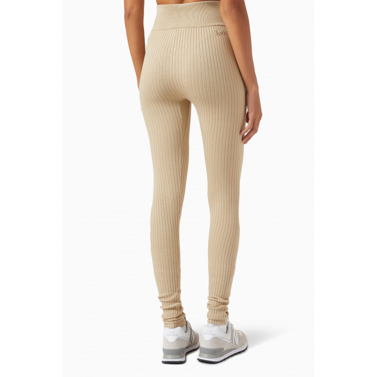 Kith - Rexford Leggings in Cotton-blend Knit Neutral