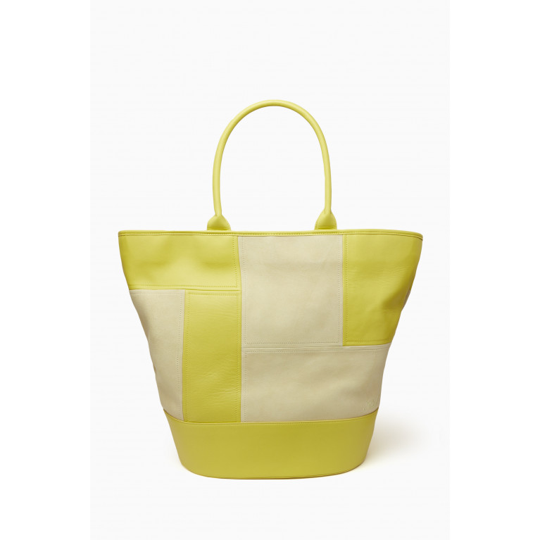 Kith - Haven Patchwork Tote Bag in Leather