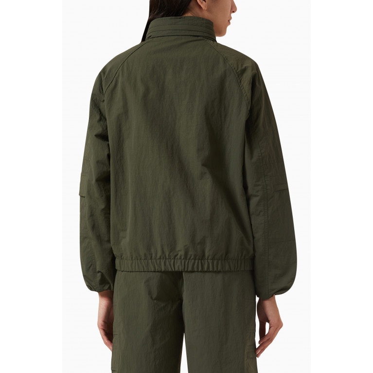 Kith - Adira Zip Jacket in Wrinkled-nylon Neutral