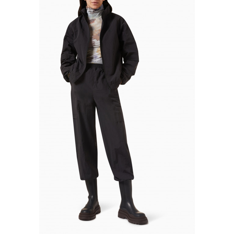 Kith - Adira Zip Jacket in Wrinkled-nylon Black
