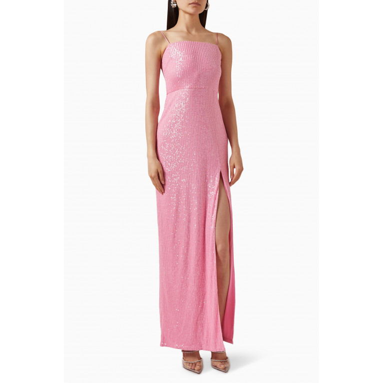 Rotate - Sequin-embellished Maxi Dress