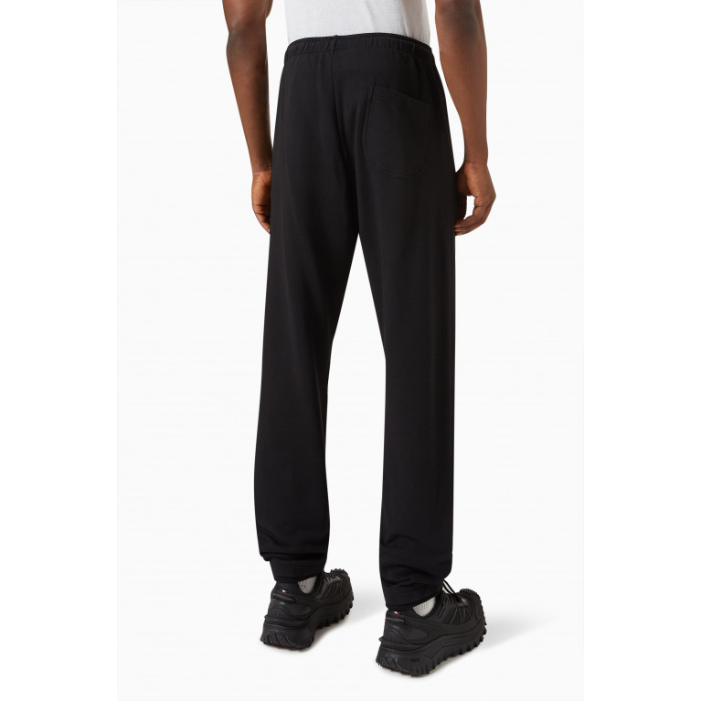 424 - Logo Sweatpants in Cotton Jersey Black