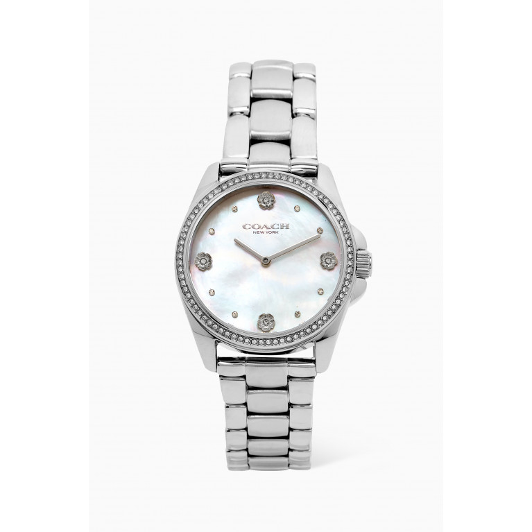 Coach - Greyson Mothers Day Quartz Steel Watch, 36mm