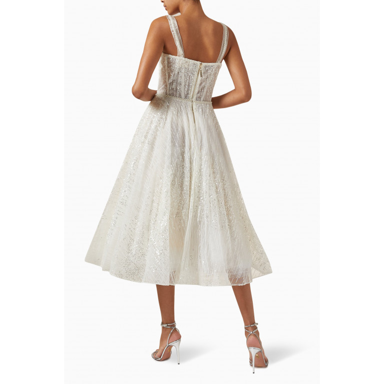 Bronx and Banco - Mademoiselle Bridal Midi Dress
