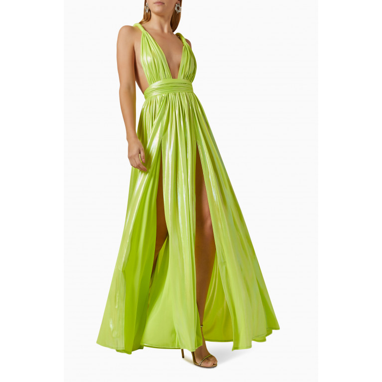 Bronx and Banco - Goddess Maxi Gown in Stretch-fabric