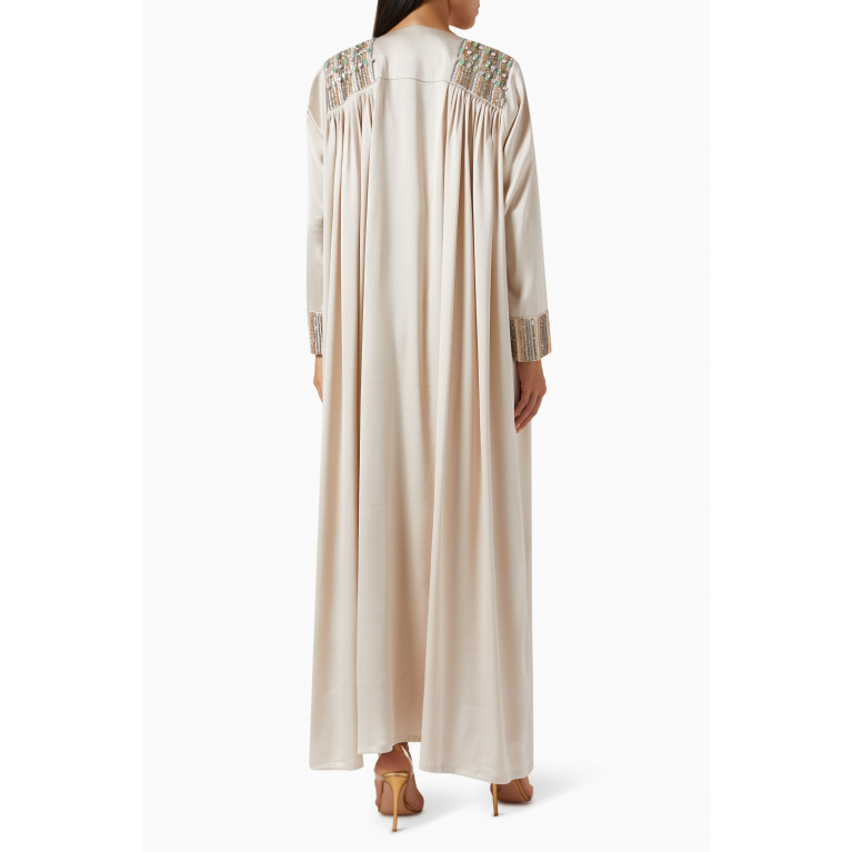Nishida Shaheen - Embellished Abaya Dress Set