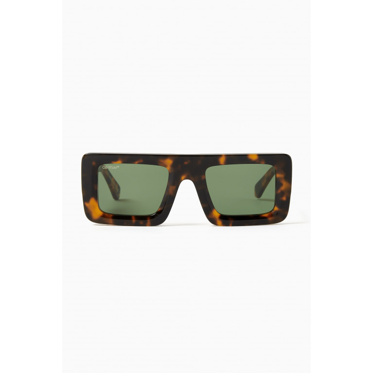 Off-White - Leonardo Sunglasses in Acetate Brown
