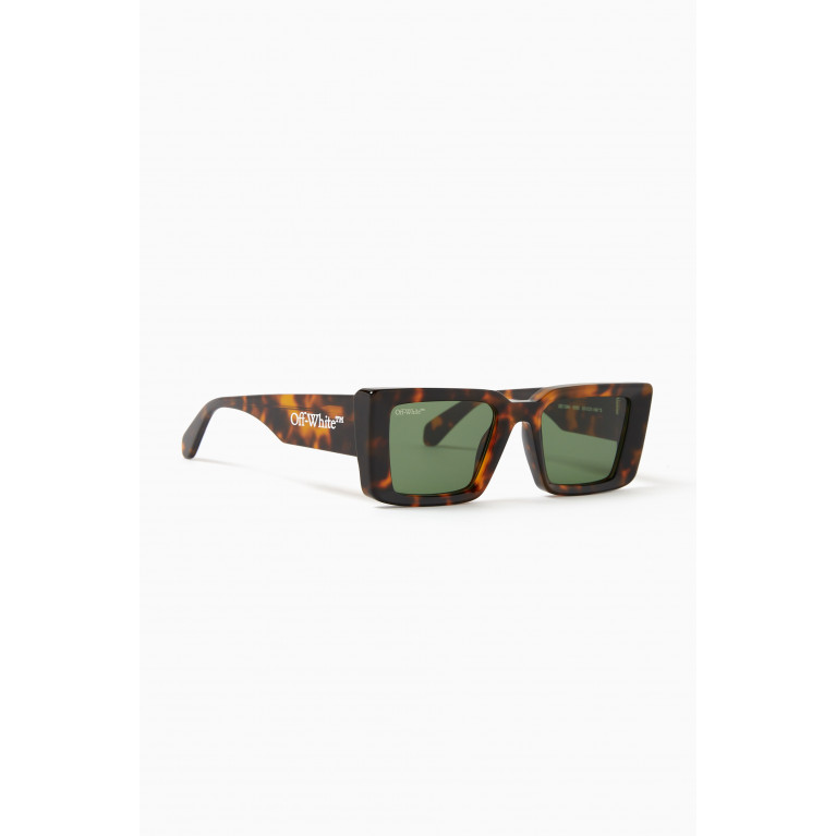 Off-White - Savannah Sunglasses in Acetate Brown