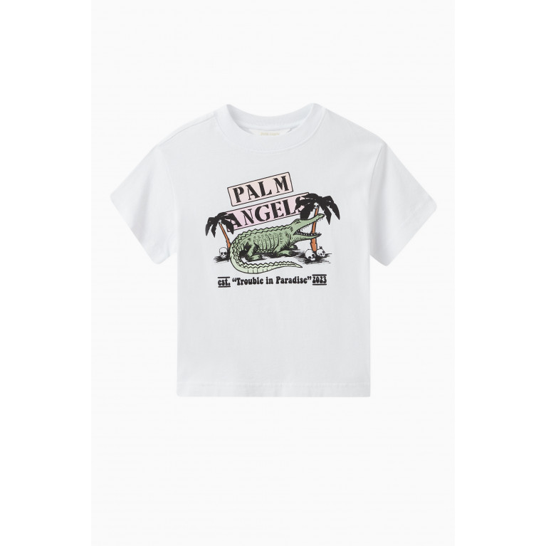 Palm Angels - Graphic Print T-shirt in Cotton