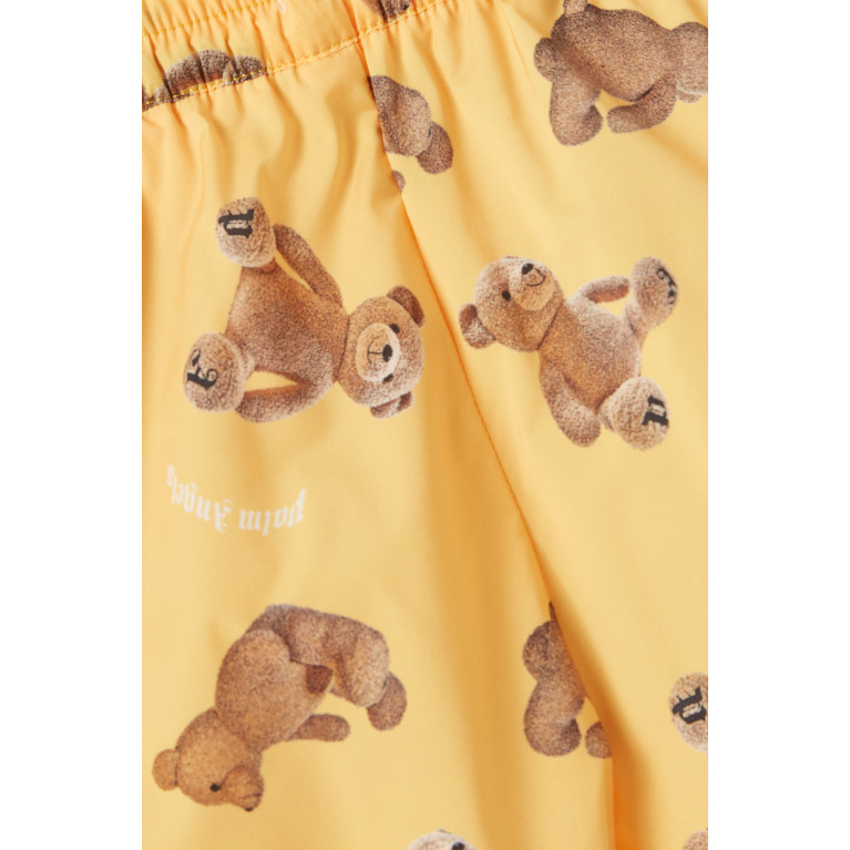 Palm Angels - Palm Angels - Bear Print Swim Shorts in Polyester