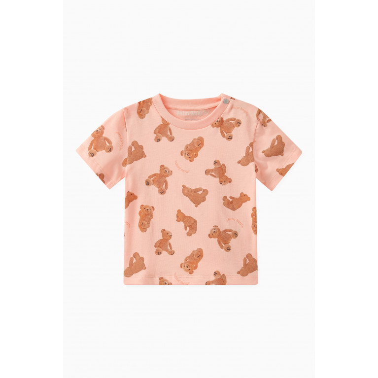 Palm Angels - Teddy Bear-print T-shirt in Cotton